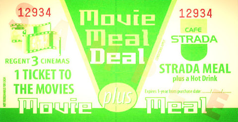 Strada-Regent Movie Meal Deal Gift