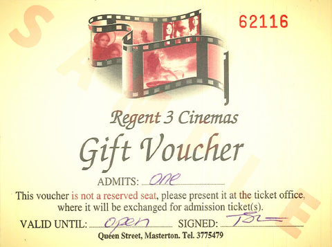 Single Cinema Gift Pass